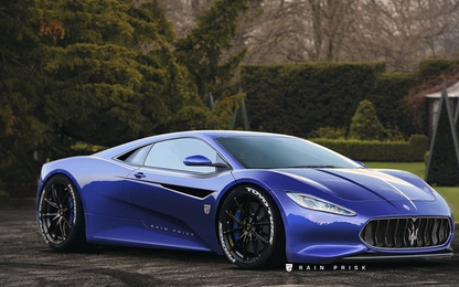 Mẫu thiết kế siêu xe Maserati đang phát triển