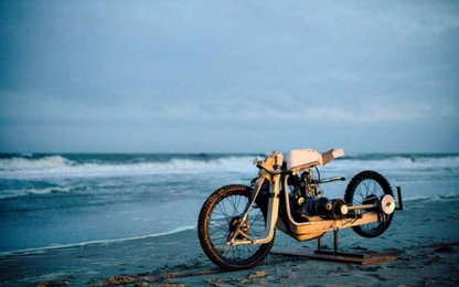 Hà Lan: Xe máy gỗ chạy bằng nhiên liệu từ… tảo