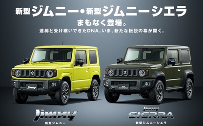 SUV "bé hạt tiêu" Suzuki Jimny chính thức được công bố