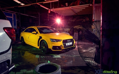 PhiLong Autosport ra lò bản độ Audi A4 2017 đậm chất thể thao