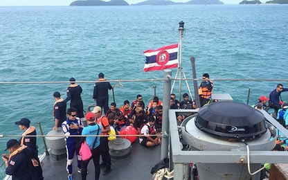 Thảm họa chìm tàu du lịch ở Thái Lan: Số người chết tăng lên 44