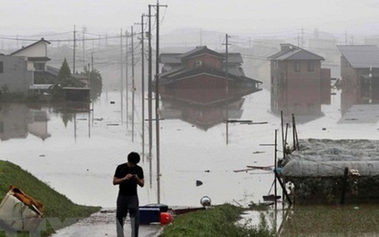 Thủ tướng Nhật Bản hủy công du nước ngoài do thảm họa mưa lũ