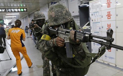 Hàn Quốc tập trận riêng trong quá trình đối thoại với Triều Tiên