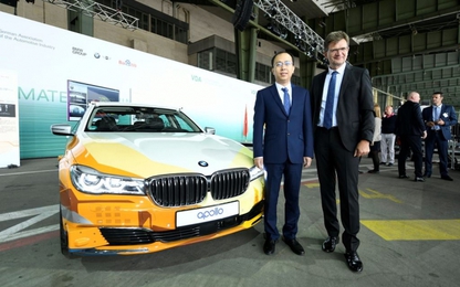 BMW và Baidu hợp lực phát triển xe hơi tự lái