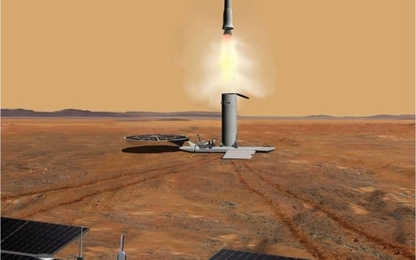 Airbus đang thiết kế tàu tự hành đi nhặt mẫu vật trên sao Hỏa