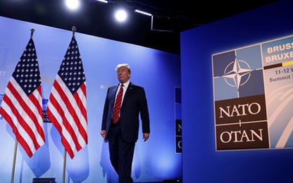 Ông Trump tán dương NATO, tuyên bố giúp khối đoàn kết