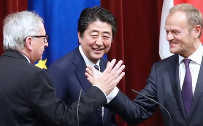 Nhật, EU, Nam Mỹ ký hàng loạt hiệp định tự do thương mại mới