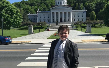 Học sinh 14 tuổi tuyên bố tranh cử thống đốc bang Vermont, Mỹ