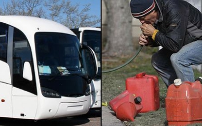 Úc: Toan hút trộm xăng, thanh niên hút trúng phải bể phốt của xe bus