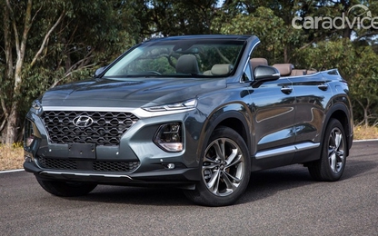 Hyundai Santa Fe mui trần bất ngờ ra mắt