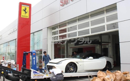 Đại lý Ferrari tại Nhật thiệt hại 9 triệu USD do siêu bão Jebi
