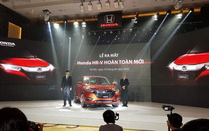 Chính thức ra mắt Honda HR-V 2018, giá từ 786 tới 871 triệu đồng
