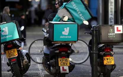 Uber đàm phán mua startup giao hàng thực phẩm Deliveroo