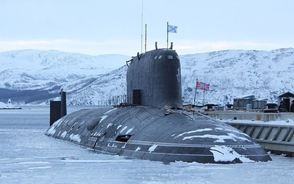 Mẫu tàu ngầm hạt nhân Nga bị Mỹ coi là đối thủ đáng gờm