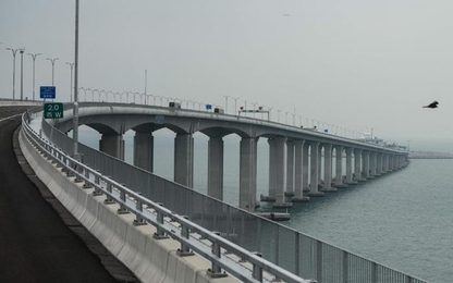 Trung Quốc chuẩn bị đưa cầu vượt biển dài nhất thế giới vào sử dụng
