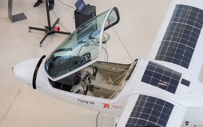 150 giờ vòng quanh thế giới bằng máy bay... năng lượng mặt trời
