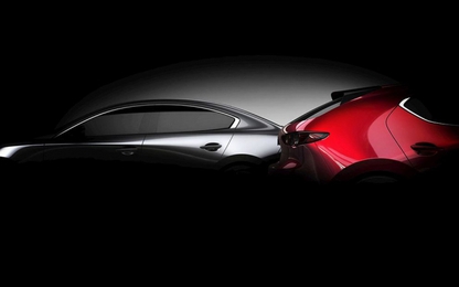 Hé lộ hình ảnh Mazda3 2019 hoàn toàn mới sắp ra mắt toàn cầu