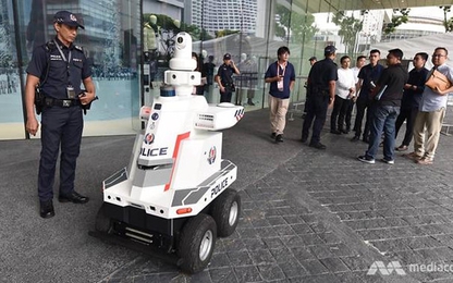 Singapore sử dụng robot tuần tra cho hội nghị cấp cao ASEAN