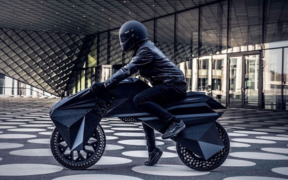 Chiêm ngưỡng chiếc xe máy điện in 3D 100% đầu tiên trên thế giới