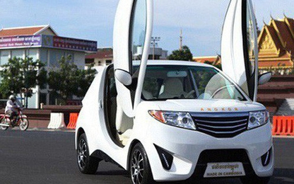 Ô tô điện đầu tiên Campuchia sản xuất giá 200 triệu đồng giờ ra sao?
