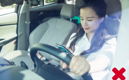 Sử dụng điện thoại khi đang lái xe: Hiểm hoạ khôn lường!