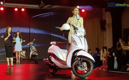Yamaha Grande Hybrid xăng-điện thế hệ mới ra mắt Việt Nam
