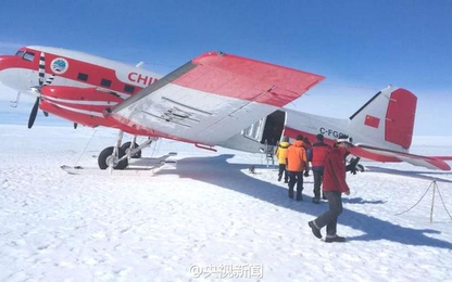 Trung Quốc tìm thấy địa điểm xây dựng sân bay đầu tiên tại Nam Cực