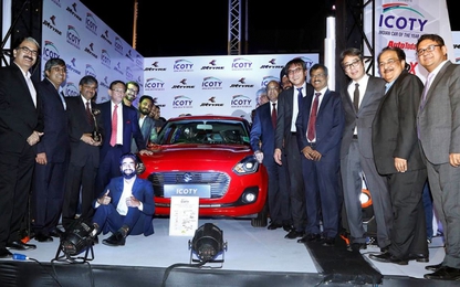 Suzuki Swift thế hệ mới thắng giải Xe Ấn Độ của Năm 2019 ICOTY
