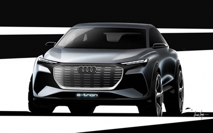 Xe điện Audi Q4 e-tron Concept sắp ra mắt toàn cầu đầu Tháng 3 tới