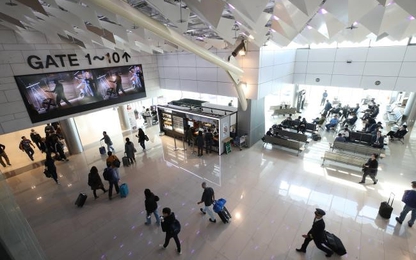 Quan chức Nhật bị bắt tại Seoul vì tấn công nhân viên sân bay