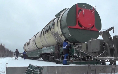 Nga khoe tên lửa Sarmat “bất bại, xé nát mọi hệ thống phòng thủ”