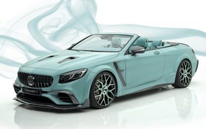 Mansory độ Mercedes-AMG S63 Cabriolet choáng ngợp màu xanh bạc hà