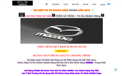 "Bóc mẽ" chiêu trò lừa đảo trúng xe Mazda trên Facebook