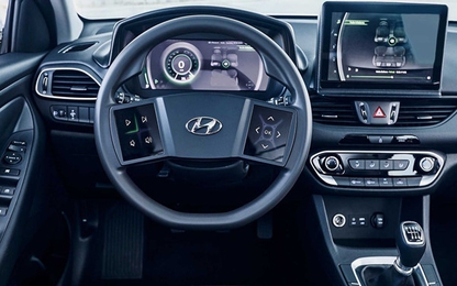 Hyundai chuẩn bị đưa màn hình lên vô lăng