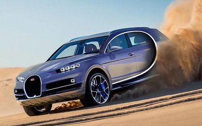 Sau siêu xe 18 triệu USD, Bugatti sẽ sản xuất siêu crossover?