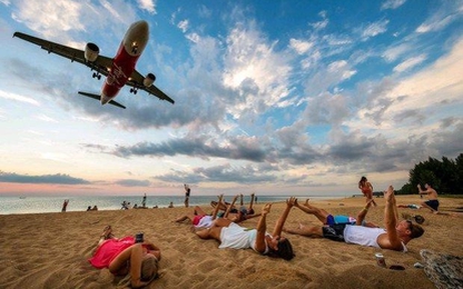 Chụp ảnh máy bay ở bãi biển Thái Lan có thể bị tử hình