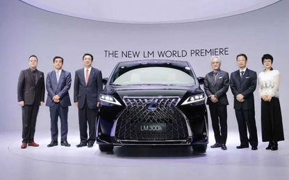 Chính thức ra mắt Lexus LM: minivan hạng sang dựa trên Toyota Alphard