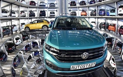 Doanh số bán xe ôtô ở châu Âu giảm tháng thứ 7 liên tiếp