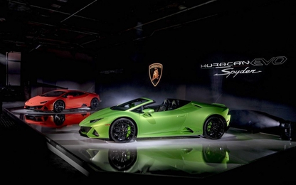 “Siêu bò” Lamborghini Huracan EVO chào sân thị trường Mỹ
