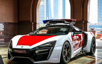 Cảnh sát Abu Dhabi sắm siêu xe Lykan HyperSport triệu đô săn đuổi tội phạm