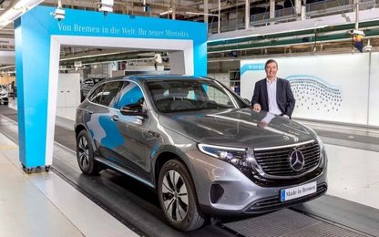 Bắt đầu sản xuất xe điện Mercedes-Benz EQC, giá thấp hơn đối thủ Audi e-tron