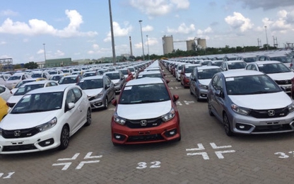 Giá trung bình của ô tô nhập khẩu từ Indonesia thấp kỷ lục