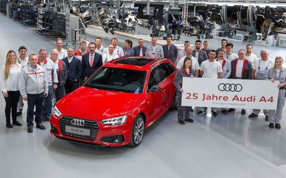 25 năm xế sang Audi A4, vượt mốc 7,5 triệu xe