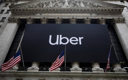 Cổ phiếu Uber lao dốc ngay sau khi IPO 8,1 tỷ USD