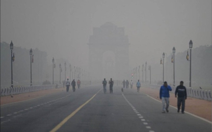 Thành phố New Delhi đặt trong tình trạng báo động ô nhiễm không khí