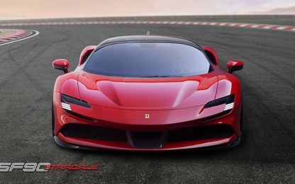 Ra mắt Ferrari SF90 Stradale: Siêu xe hybrid 1000PS nhập cuộc chơi điện hóa