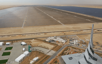 Dubai sắp hoàn thiện công viên năng lượng Mặt Trời khổng lồ