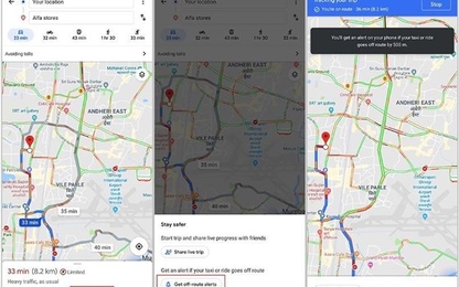 Google Maps sẽ cảnh báo nếu tài xế taxi cố tình lái lòng vòng