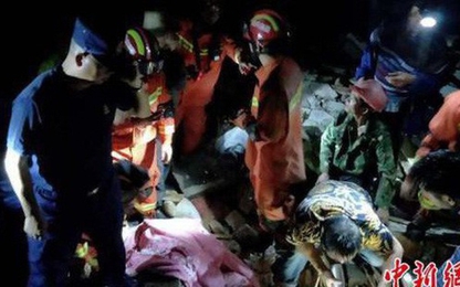 Số người chết trong trận động đất không ngừng gia tăng tại Trung Quốc