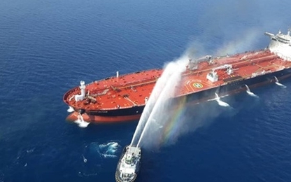 EU kêu gọi không vội vàng đổ lỗi cho Iran vụ tấn công tàu dầu